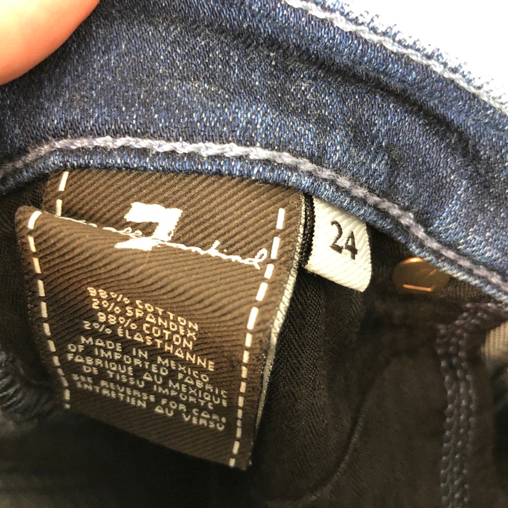 🍄7 For All Mankind Straight Leg Jeans - Picture 6 of 8